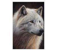 Puzzle Difficile pour Adultes 75x50cm/1000pcs Arctic Wolf Puzzles pour Adultes - Jeu Manuel - Une Œuvre d'art - Un pour Les Amateurs De Jeux 75x50cm/1000pcs