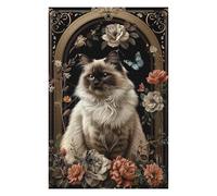 Puzzle Difficile pour Adultes 75x50cm/1000pcs Birman Puzzle pour Adultes - Jeu Manuel - Décoration Parfaite pour Les Amateurs De Jeux 75x50cm/1000pcs