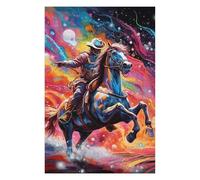 Puzzle Difficile pour Adultes 75x50cm/1000pcs Colorful Cowboy Ride -1 Puzzle pour Adultes, Casse-tête, Jeu De Rapidité, pour Les Joueurs 75x50cm/1000pcs