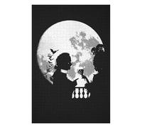 Puzzle Difficile pour Adultes 75x50cm/1000pcs Fatal Silhouette Casse-tête pour Adultes, Jeu De Réflexion, Décoration Murale, Cadeau d'anniversaire, Cadeaux, 75x50cm/1000pcs