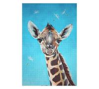 Puzzle Difficile pour Adultes 75x50cm/1000pcs Giraffe Puzzle pour Adultes, Jeu De Réflexion, Décoration Intérieure, Défi Éducatif 75x50cm/1000pcs