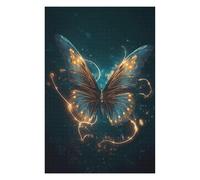 Puzzle Difficile pour Adultes 75x50cm/1000pcs Glowing Butterfly Artwork-7 Puzzles pour Adultes, Jouets Anti-Stress, Décoration Intérieure, Cadeau d'anniversaire, Cadeaux, 75x50cm/1000pcs