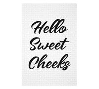 Puzzle Difficile pour Adultes 75x50cm/1000pcs Hello Sweet Cheeks Puzzles pour Adultes - Jeux De Détente - Analyse Et Logique - Défi Éducatif 75x50cm/1000pcs