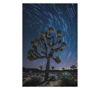 Puzzle Difficile pour Adultes 75x50cm/1000pcs Joshua Tree Starry Night Puzzles pour Adultes - Jeu Familial - Une Œuvre d'art Stimulante À Compléter 75x50cm/1000pcs