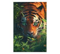 Puzzle Difficile pour Adultes 75x50cm/1000pcs Jungle Majesty Puzzle Adulte, Jouet, Décoration Murale, Motif À Assembler, Cadeau pour Les Amis Et La Famille 75x50cm/1000pcs