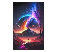 Puzzle Difficile pour Adultes 75x50cm/1000pcs Twilight on New Planet Puzzles pour Adultes, Jeux en Famille, Défi Éducatif Difficile 75x50cm/1000pcs