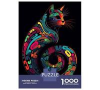 Puzzle Difficile pour Adultes De 1000 Pièces Cats Got The Shapes Casse-tête pour Adultes, Jeu De Réflexion, Analyse Et Logique, pour Les Amis Et La Famille 52x38cm/1000pcs