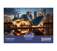 Puzzle Difficile pour Adultes De 1000 Pièces Chicago's New Art Installation A Must-See Attraction Puzzle pour Adultes Jeu Manuel Difficile Cadeau d'anniversaire, Cadeaux, 70x50cm/1000pcs