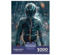 Puzzle Difficile pour Adultes De 1000 Pièces Future Motorcycle Gear Waterproof & Windproof Casse-tête pour Adultes, Jeu De Réflexion, Analyse Et Logique, pour Les Amis Et La Famille 52x3