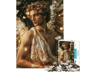 Puzzle Difficile pour Adultes de 1000 pièces L'Ange de l'amour Un Jeu Stimulant et captivant pour Passer Le Temps à la Maison Jeu Impossible à partir de 14 Ans Format 38x26cm