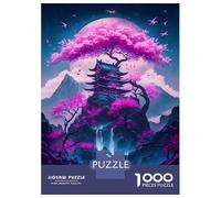 Puzzle Difficile pour Adultes De 1000 Pièces Mystical Tree Casse-tête pour Adultes, Jeu De Réflexion, Analyse Et Logique, pour Les Amis Et La Famille 52x38cm/1000pcs
