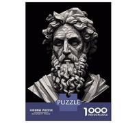 Puzzle Difficile pour Adultes De 1000 Pièces Pythagoras Portrait Puzzle pour Adultes Jeu Manuel Difficile Cadeau d'anniversaire, Cadeaux, 70x50cm/1000pcs