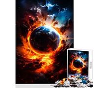 Puzzle Difficile pour Adultes de 1000 pièces sur Le thème des Forces de marée spatiales Décoration Murale Jeu Pratique Chaque pièce est Unique Dimensions 38x26cm