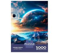Puzzle difficile pour adultes, puzzle de 1000 pièces Ghost Planète pour adultes, jeu interactif, décoration murale, cadeau d'anniversaire, idée cadeau, 52 x 38 cm/1000 pièces
