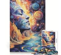 Puzzle Difficile Rivières du Cosmos pour Adultes, 1000 pièces, Casse-tête Mental, détente et Art Assembler, Cadeau spécial (38x26cm)