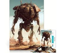 Puzzle Difficile Sentinelle sauvée pour Adultes, 1000 pièces, Jeu de logique Fine, Moment de détente et de Plaisir, Bords Nets, Cadeau attentionné (38x26cm)