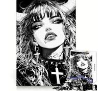 Puzzle Difficile Sinister Sisterhood pour Adultes, 1000 pièces, Boost Recall Calm Escape Tight Edge, Cadeau spécial 38x52cm