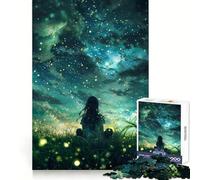 Puzzle Difficile Space Girl pour Adultes, 1000 pièces, Casse-tête Mental, détente et Art Assembler, Cadeau spécial (38x52cm)