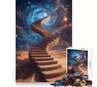 Puzzle Difficile Stairway to The Stars pour Adultes, 1000 pièces, Boost Recall Calm Escape Tight Edge, Cadeau spécial 50x75cm
