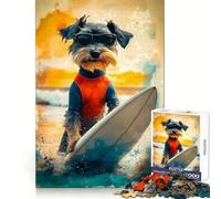 Puzzle Difficile Vagues d'été pour Adultes, 1000 pièces, Jeu de logique, Lien Familial, découpe de précision, Surprise chaleureuse 50x75cm