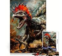 Puzzle Dinde en colère 1000 pièces pour Adultes Stimulation Cognitive Évasion paisible Découpe Nette Cadeau saisonnier (38x52cm)