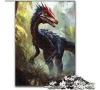 Puzzle Dinosaure 1000 pièces pour Adolescents, à partir de 14 Ans Un Plaisir en Famille idéal comme Cadeau pour Toute la Famille (50x75cm)