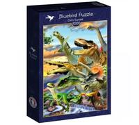 Puzzle dinosaure couché de soleil 1000 pièces