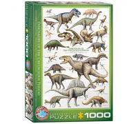 Puzzle - Dinosaure De La Période Crétacée - 1000 Pièces