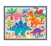 Puzzle - Dinosaures 12 Pièces Multicolor TU