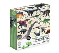 Puzzle dinosaures 500 pièces beige TU