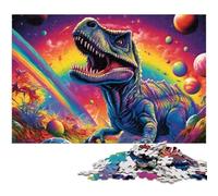 Puzzle Dinosaures Anciens 1000 Pièces pour Adultes, Puzzles pour Adultes, Décoration Maison DIY, Jeu de Casse-Tête 50x75cm / 19,68x29,52 Pouces