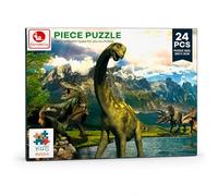 Puzzle Dinosaures du Lac Préhistorique | 24 Pièces