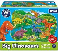 Puzzle Dinosaures - VERGER - 50 pièces - Développe la coordination et l'observation