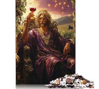 Puzzle Dionysos, Dieu du Vin et de l'Extase - Maître de la Célébration Divine - Jeu Familial pour Adultes et Adolescents 38x26cm/1000pcs