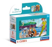 Puzzle - CLEMENTONI - Disney Classic - 6 Cubes - Pour Enfants 2-4 Ans - Fabriqué en Italie