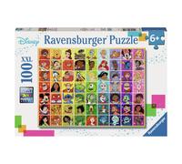Puzzle Disney Collage Jigsaw, 100 pièces