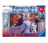 Puzzle Disney La Reine Des Neiges 2x24 Pcs Bleu TU