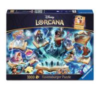 Ravensburger - Puzzle Adulte - Puzzle Disney Lorcana 1000 pièces - Sapphire - Adultes et Enfants à partir de 14 Ans - Puzzle de qualité supérieure - Disney - 12001625