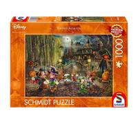 Puzzle Disney - Mickey & Minnie, Plaisirs d'Halloween - 1000 Pièces