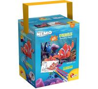 Puzzle Disney Nemo - LISCIANI GIOCHI - 24 pièces - Boite transportable - Double face - 4 feutres
