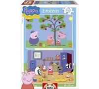 Puzzle Disney Peppa Le Cochon / Peppa Pig - 2 X 48 Pieces - Educa