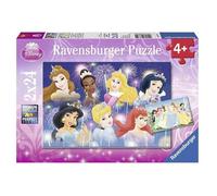 Ravensburger - Puzzle Enfant - Puzzles 2x24 p - Les Princesses réunies - Disney Princesses - Dès 4 Ans - 08872