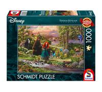 Puzzle Disney - Rebelle : Merida, La Légende des Hautes Terres - 1000 Pièces