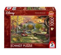 Puzzle Disney : Rox et Rouky - 1000 pièces