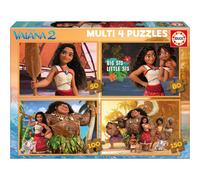Puzzle - Disney - Vaïana 2 - 50/80/100/150 pièces - 4 modèles - Dès 5 ans - Educ