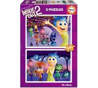 Puzzle 2x100P vice et versa (inside out) violet TU