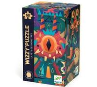 Puzzle Djeco La fête des monstres 50 pièces Multicolore E