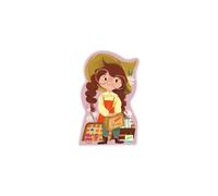 Puzzle silhouette Le voyage de Mia 36 pcs Djeco