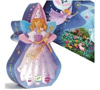 Puzzle - DJECO - Silhouette Fée - 36 pièces - Fantastique - Enfant 4 ans fille