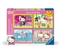 Puzzle dla dzieci 2D: Hello Kitty zestaw 4x100el Ravensburger